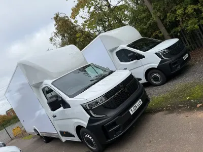 New Renault Master 2025 White Van
