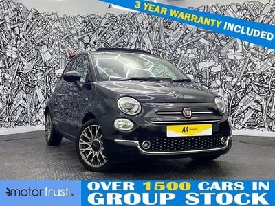 Black Used 2020 Fiat 500C Star Cabriolet | £9,500 (Fair price)