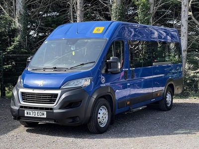 Used Peugeot Boxer 130 HP (95 kW) 2020 Blue Van