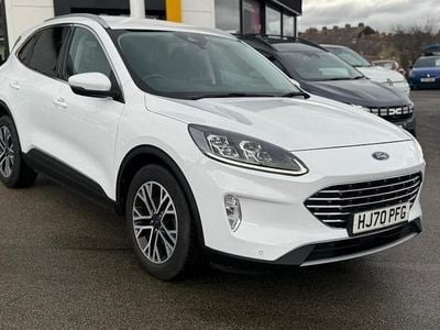 Used Ford Kuga Titanium 150 HP (110 kW) 2020 White SUV