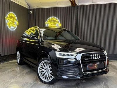 Begagnad Audi Q3 S-line plus 150 HK (110 kW) 2016 Svart SUV