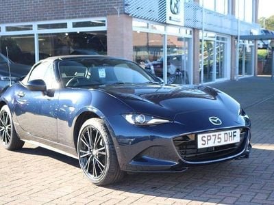 New Mazda MX5 Exclusive-Line 2025 Blue Cabriolet