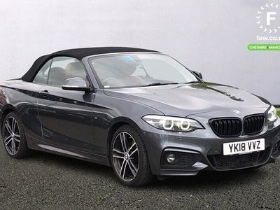 used BMW 220 2 SERIES DIESEL CONVERTIBLE d M Sport 2dr [Nav] Step Auto [Convertible Comfort Package, 18" Alloys, Enhanced Bluetooth, Interior Comfort Package, Professional Media, Wind Deflector, Heated Steering Wheel, Heated Seats]