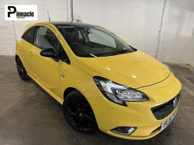 Used Vauxhall Corsa Edition 90 HP (66 kW) 2015 Yellow Hatchback