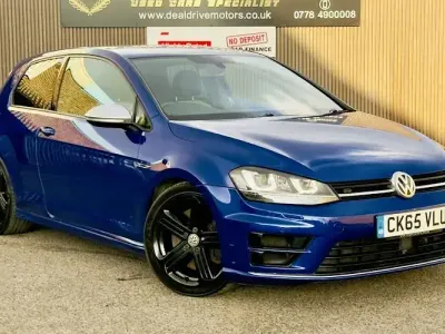 Used VW Golf VII R 300 HP (220 kW) 2015 Blue Hatchback