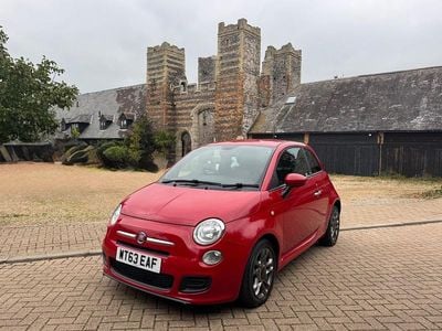 Red Used 2014 Fiat 500 S Hatchback | £3,795 (Good price)