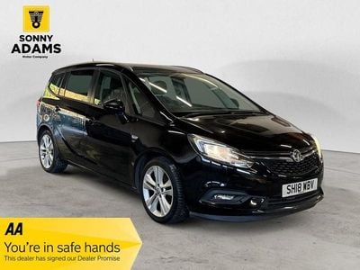 Used Vauxhall Zafira SRi 140 HP (102 kW) 2018 Black MPV
