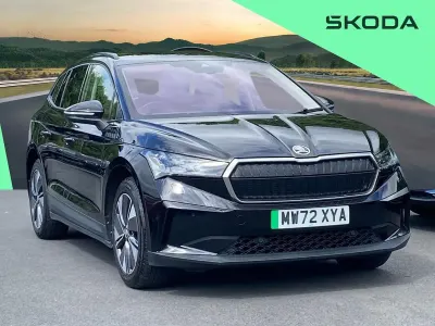 Used Skoda Enyaq iV ecoSuite 131 kW (179 HP) 2022 Black SUV