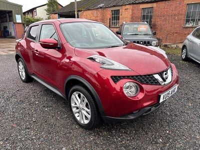 Red Used 2015 Nissan Juke Acenta SUV | £4,999 (Fair price)