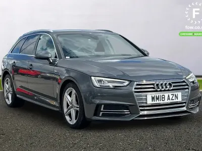 Used Audi A4 S-Line 190 HP (139 kW) 2018 Grey Estate