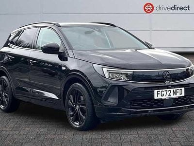 Used Vauxhall Grandland X GS Line 131 HP (96 kW) 2022 Black SUV
