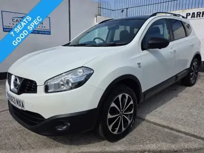 Używany Nissan Qashqai +2 360º 110 KM (80 kW) 2013 Biały SUV