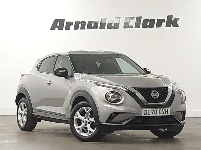 Used Nissan Juke N-Connecta 117 HP (86 kW) 2020 Silver SUV