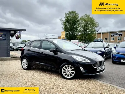 Used Ford Fiesta Titanium 2020 Black Hatchback