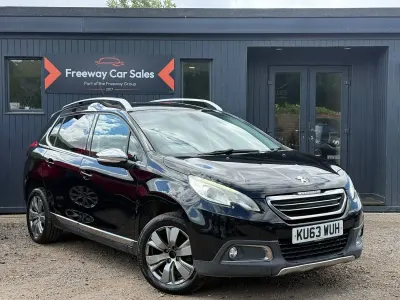 Used Peugeot 2008 Allure 92 HP (67 kW) 2014 Black SUV
