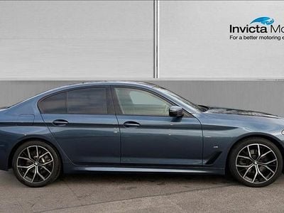 Used BMW 520 M Sport 190 HP (139 kW) 2022 Arctic race blue Sedan