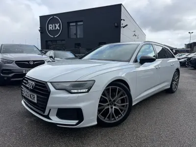 Usado Audi A6 Black Edition 204 CV (150 kW) 2023 Blanco Familiar