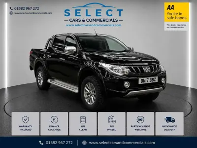 Used Mitsubishi L200 Warrior 2017 Black Pickup