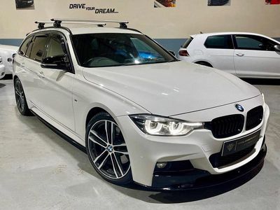 White Used 2018 BMW 320 M Sport Estate | £12,495 (Good price)