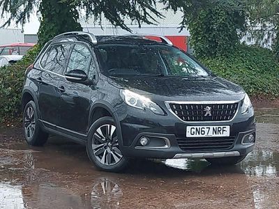 Black Used 2017 Peugeot 2008 Allure SUV | £6,998 (Fair price)