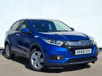 Used Honda HR-V SE 130 HP (95 kW) 2018 Blue SUV