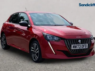 Used Peugeot 208 Allure+ 102 HP (75 kW) 2023 Red Hatchback