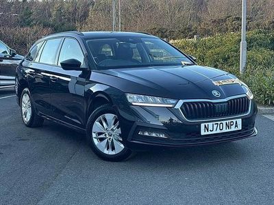 Used Skoda Octavia SE Technology 150 HP (110 kW) 2020 Black magic pearl effect Estate