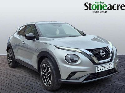 Used Nissan Juke N-Connecta 114 HP (83 kW) 2024 Silver SUV