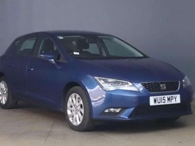 Begagnad Seat Leon SE 110 HK (80 kW) 2015 Blå Halvkombi
