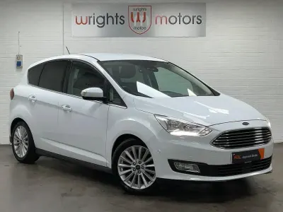 Used Ford C-MAX Titanium 2017 White MPV