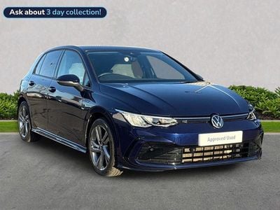 Blue Used 2022 VW Golf VIII R-line Hatchback | £19,838 (Fair price)