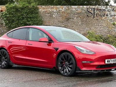 Used 2021 Tesla Model 3 Performance Sedan | £19,450 (Fair price)