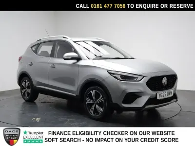 Usado MG ZS Excite 106 HP (77 kW) 2022 Prateado SUV
