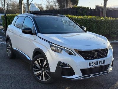 White Used 2019 Peugeot 3008 GT SUV | £12,995 (Fair price)