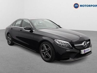 Black Used 2019 Mercedes C220 AMG line Sedan | £18,899 (Good price)
