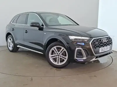 Used Audi Q5 S-Line 204 HP (150 kW) 2021 Black SUV