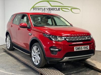 Used Land Rover Discovery Sport HSE 180 HP (132 kW) 2015 Red SUV