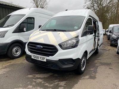 Used Ford Transit Custom 130 HP (95 kW) 2018 White Van