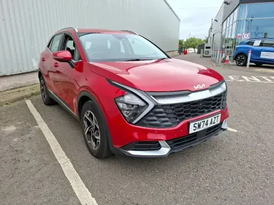 Used Kia Sportage 157 HP (115 kW) 2024 Red SUV