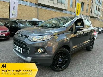 Used Ford Ecosport Titanium 125 HP (91 kW) 2015 Grey SUV