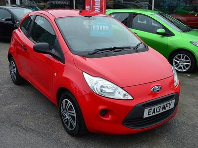 Used Ford Ka Studio 69 HP (50 kW) 2013 Red Hatchback