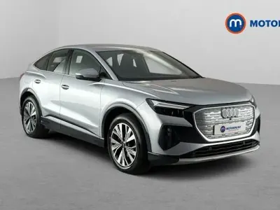Used Audi Q4 Sportback e-tron Sport 125 kW (170 HP) 2022 Silver SUV