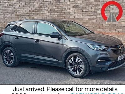 Used Vauxhall Grandland X Sport 120 HP (88 kW) 2018 Grey SUV