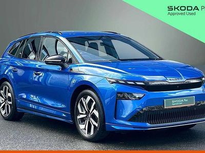 Used Skoda Enyaq iV SportLine 210 kW (286 HP) 2025 Race blue metallic SUV