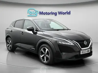 Used Nissan Qashqai N-Connecta 190 HP (139 kW) 2023 Black SUV