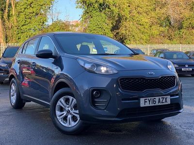 Blue Used 2016 Kia Sportage SUV | £5,495 (Fair price)
