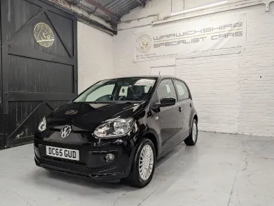 Used VW up! high up! 75 HP (55 kW) 2016 Black Hatchback