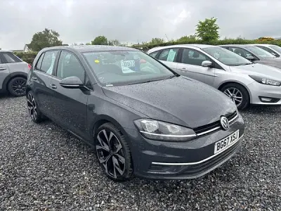 Begagnad VW Golf VII SE 115 HK (84 kW) 2017 Grå Halvkombi