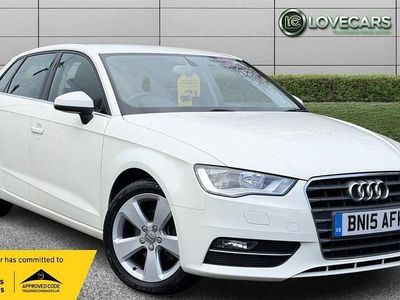Used Audi A3 Sportback Sport 110 HP (80 kW) 2015 White Hatchback