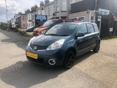 Used Nissan Note N-TEC 2013 Blue Hatchback